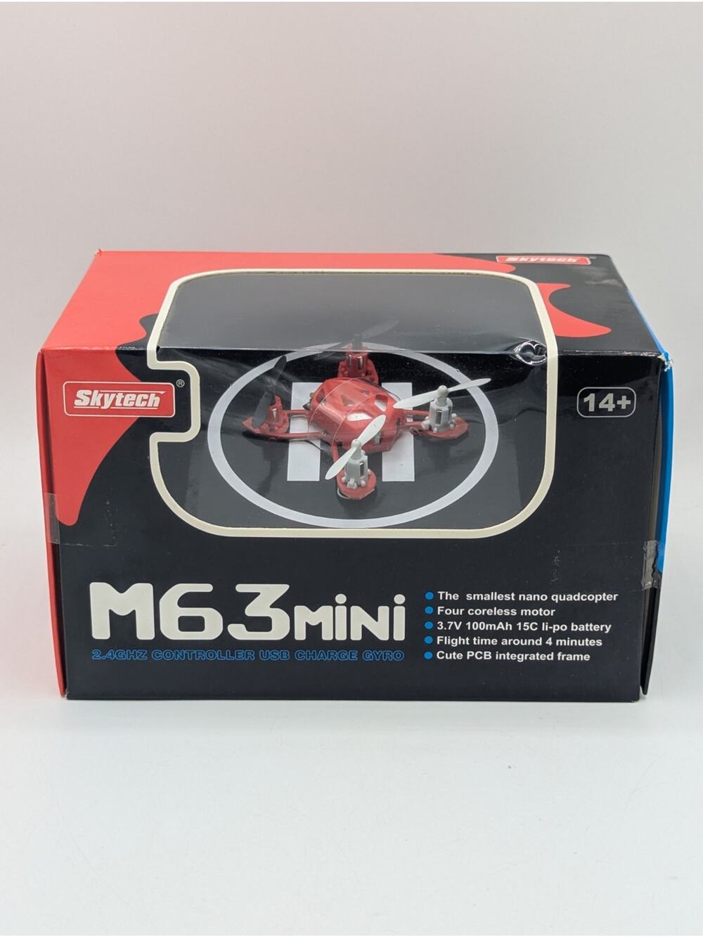 Skytech M63 Mini Nano Drone RC 2.4Ghz Quadcopter Red New/Sealed